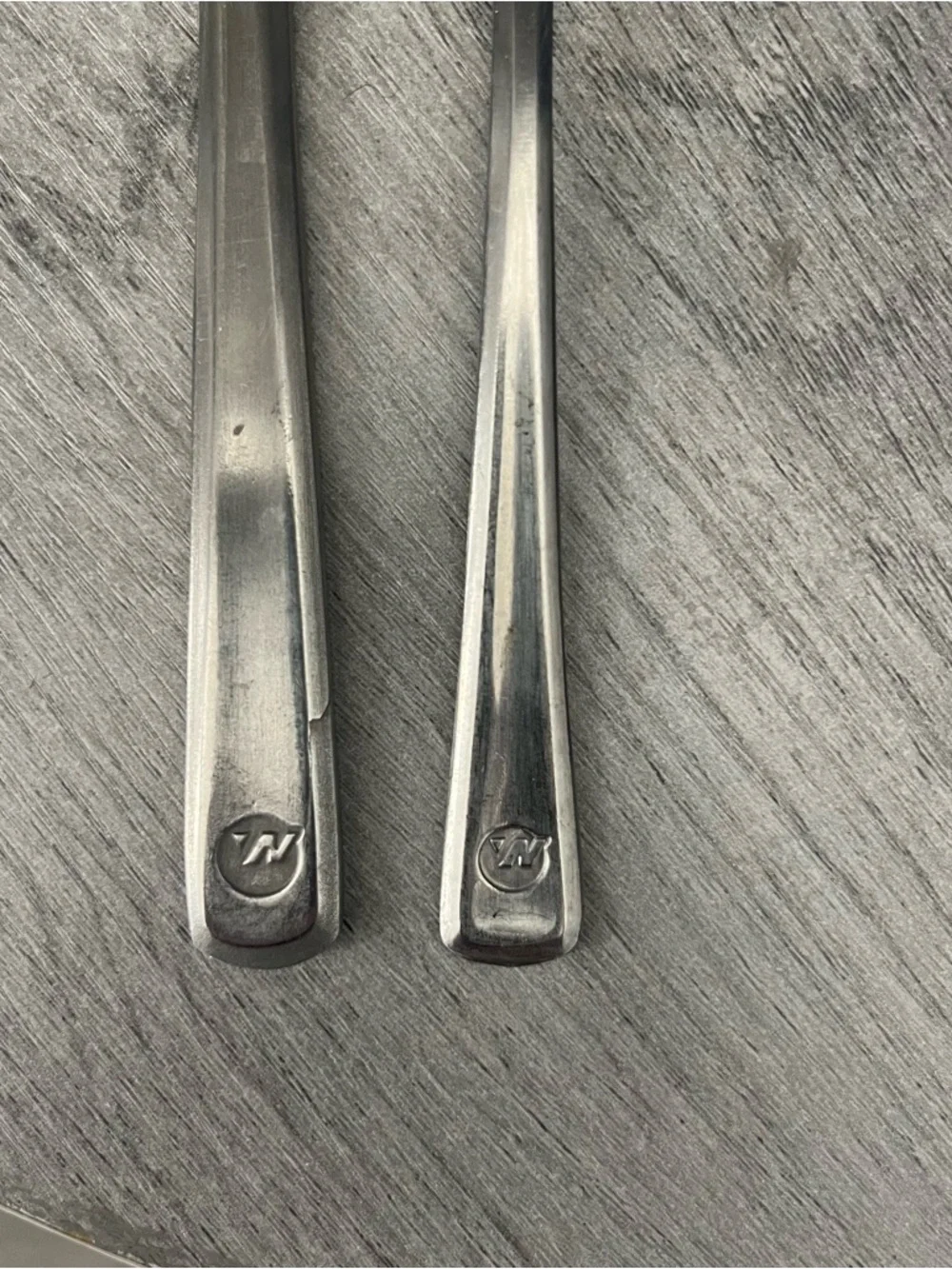 Vintage Northwest Airlines Silverware Knife Fork